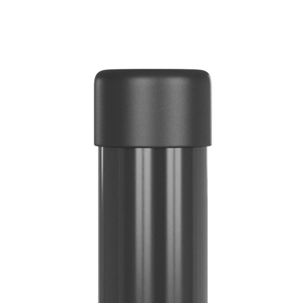 Palo della recinzione 2 pcs Grigio 70 cm 42012749