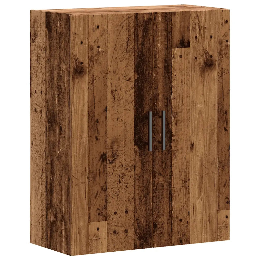 Mobile a Parete Legno Antico 69,5x34x90 cm 857292