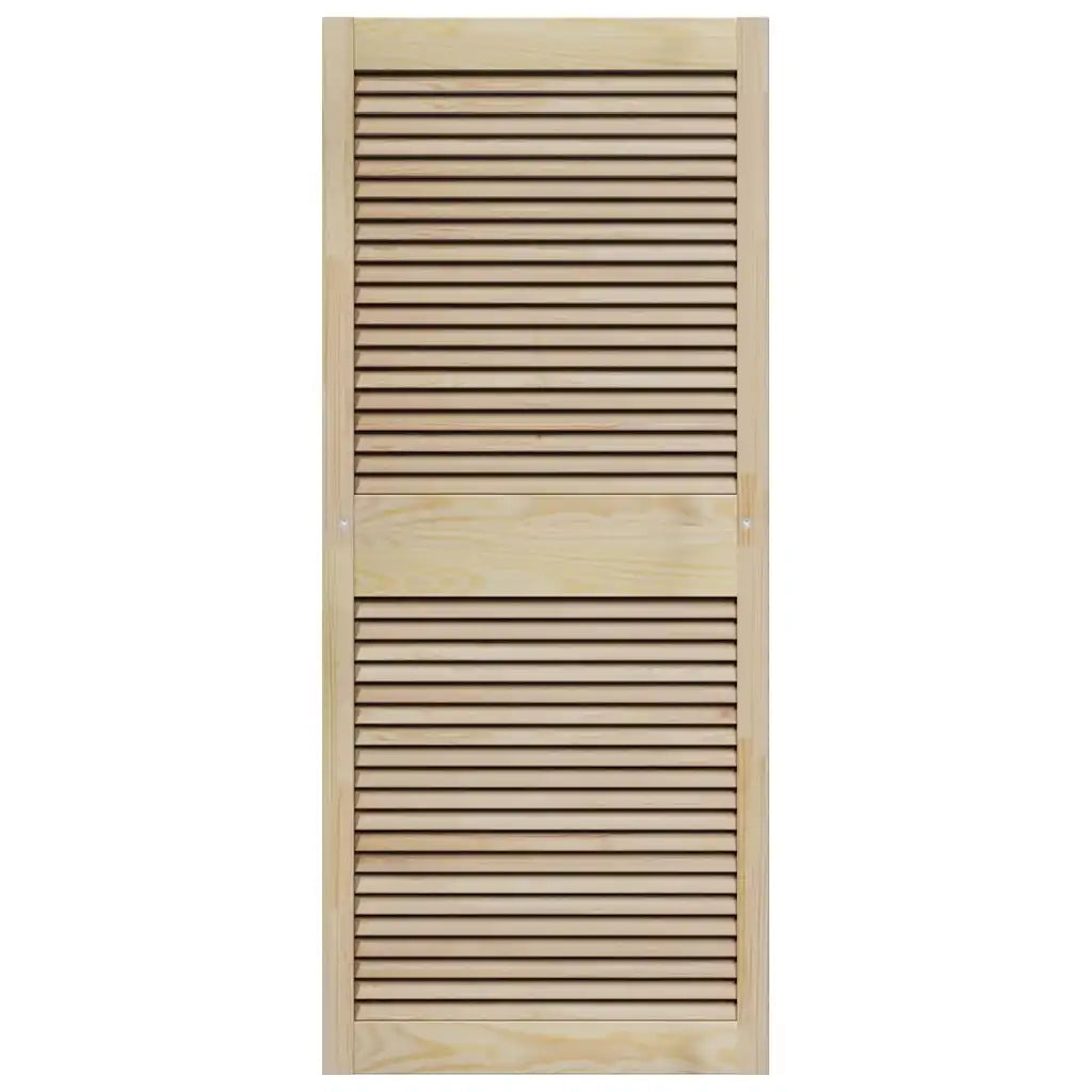 Porta per Armadio Naturale 140,5 x 2,1 x 59,5 cm Pino massello 42019264