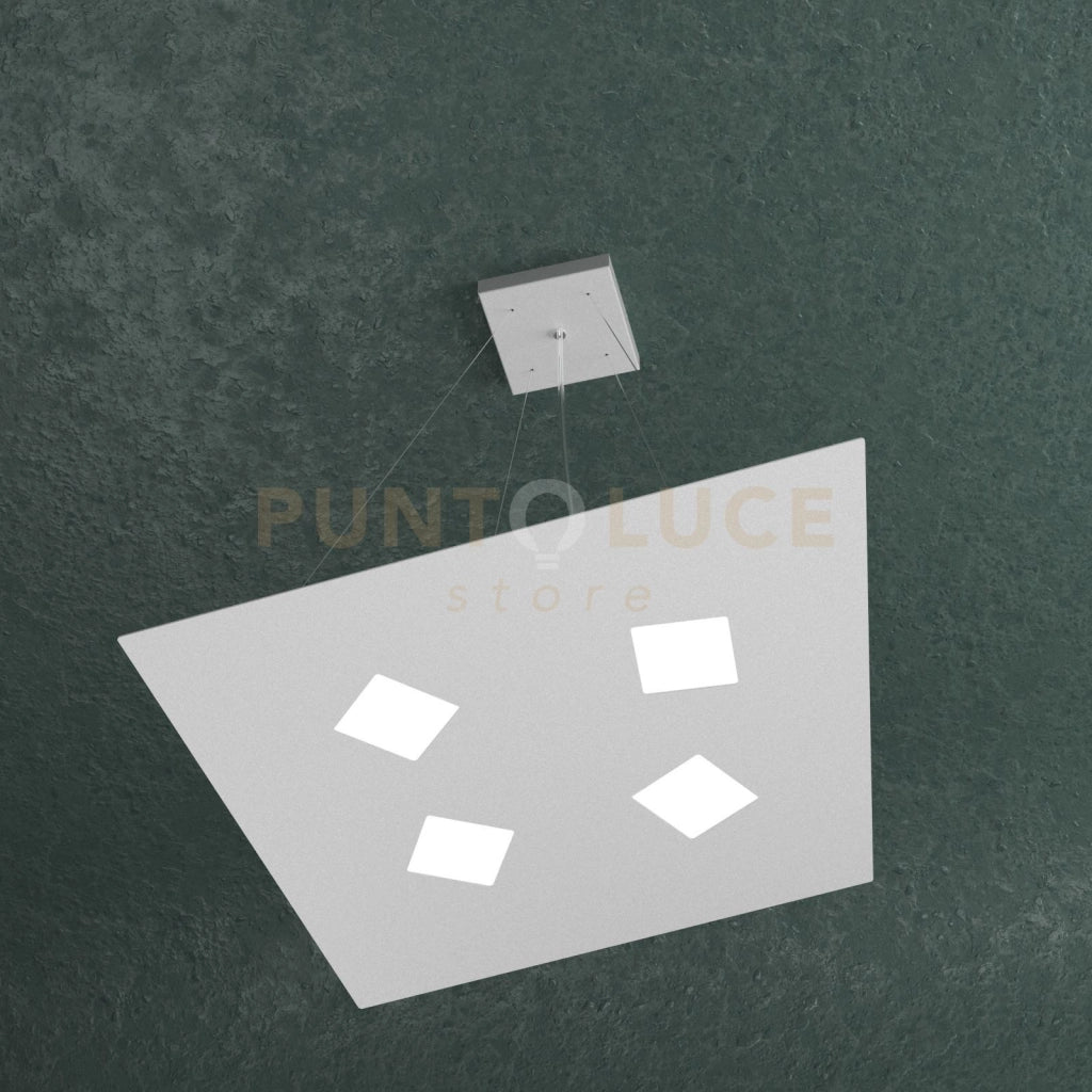 NOTE SOSPENSIONE 4+2 LUCI BIEMISSIONE LUCI GRIGIO 1140-S4+2-GR