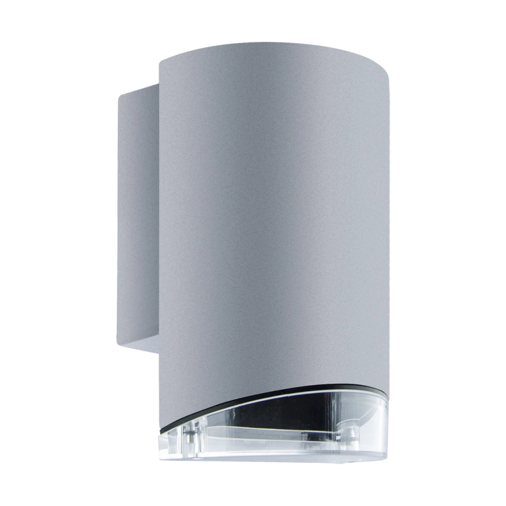 Applique esterna grigia tubolare GU10 IP54 Struhm Kasjan