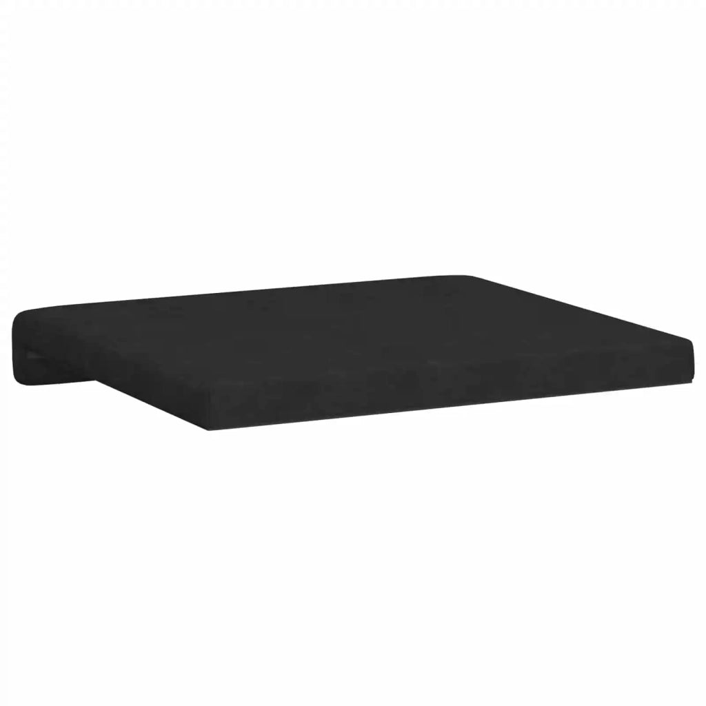 Cuscino per panchina 4 pcs Microfibra Nero Profondità 35 cm 42043132