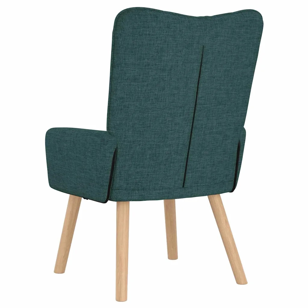 poltrona Verde Scuro 63 x 67 x 94 cm Tessuto e compensato 42001829