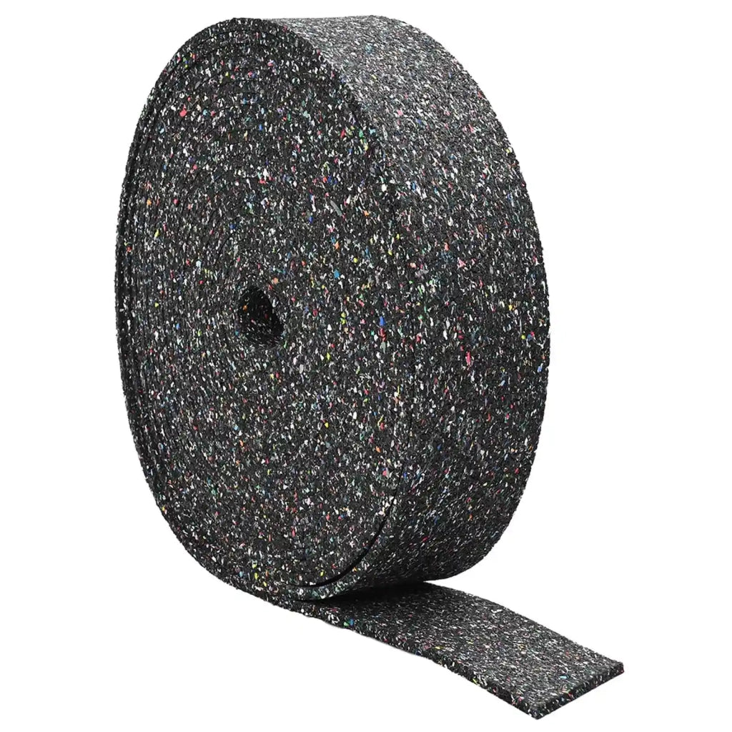Rotolo di Granulato in Gomma Nero 2000 x 12 x 0,6 cm Gomma 42027300