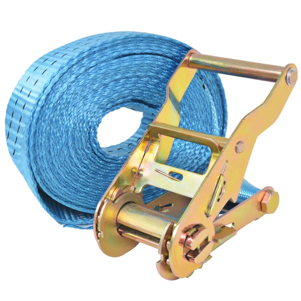 Cinghie d'Ancoraggio 10 pz a Cricchetto 2 T 6mx38mm Blu CFW4904569