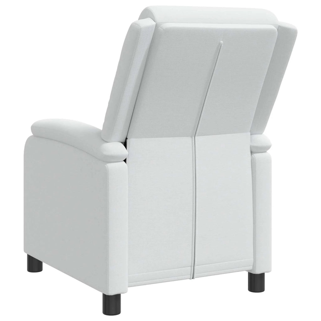 Poltrona reclinabile Bianco Tessuto 42034858