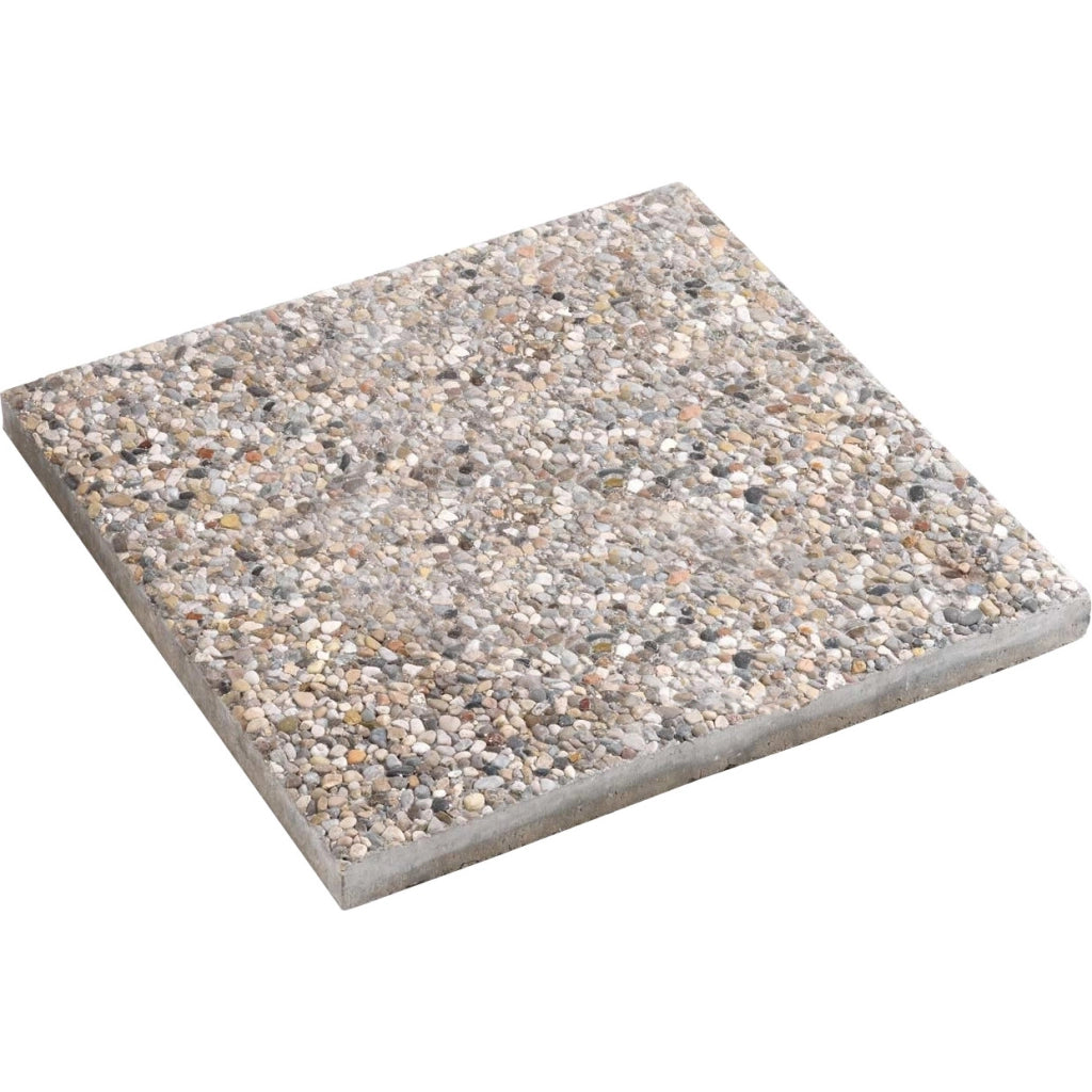 PIASTRA IN GRANIGLIA PER OMBRELLONE 50X50XH3.5CM