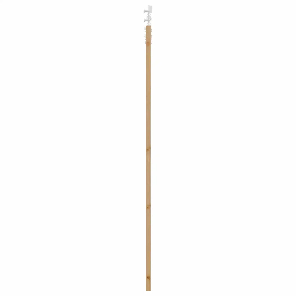 Porta scorrevole Naturale e Bianco 73,5 x 211 cm 3445522