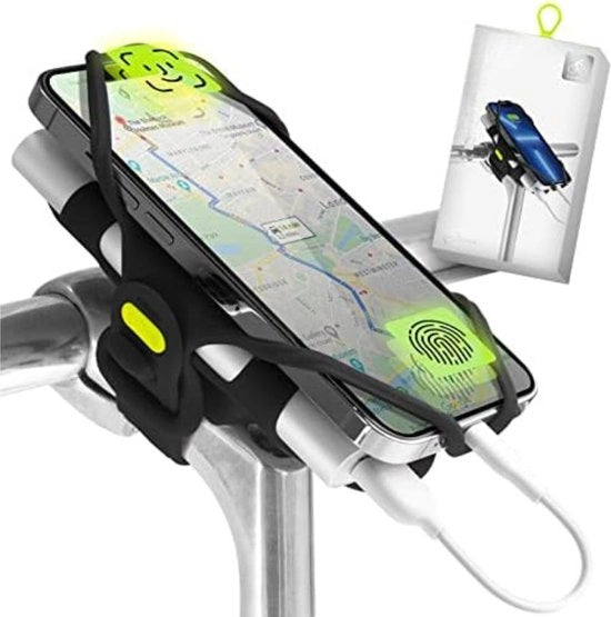 Sostegno per smartphone e powerbank - Silicone - 0,11kg