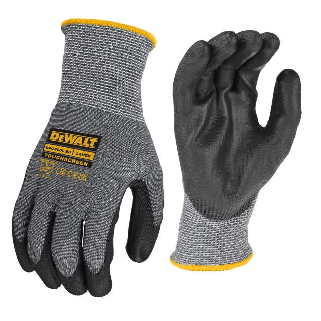 Guanti in nylon antitaglio ideale per touchscreen TAGLIA 9/L - DPG860L