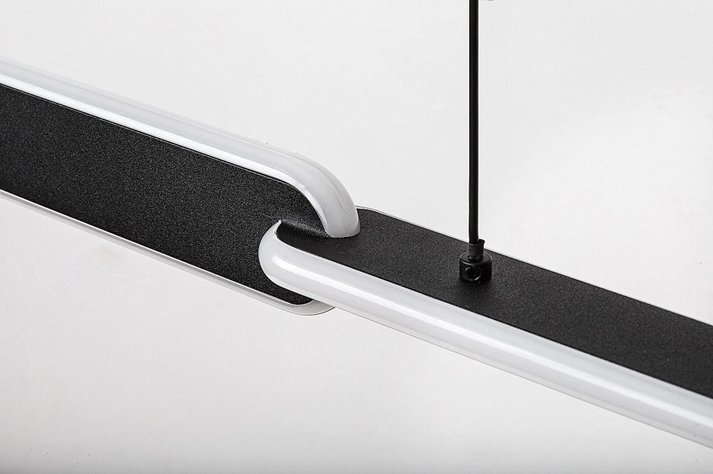 Sospensione LED nera 108cm 36W CCT Sindri Rabalux