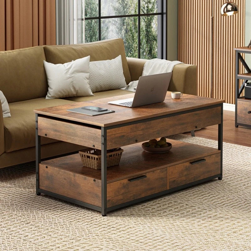 Couchtisch, braun 100x48x50 cm