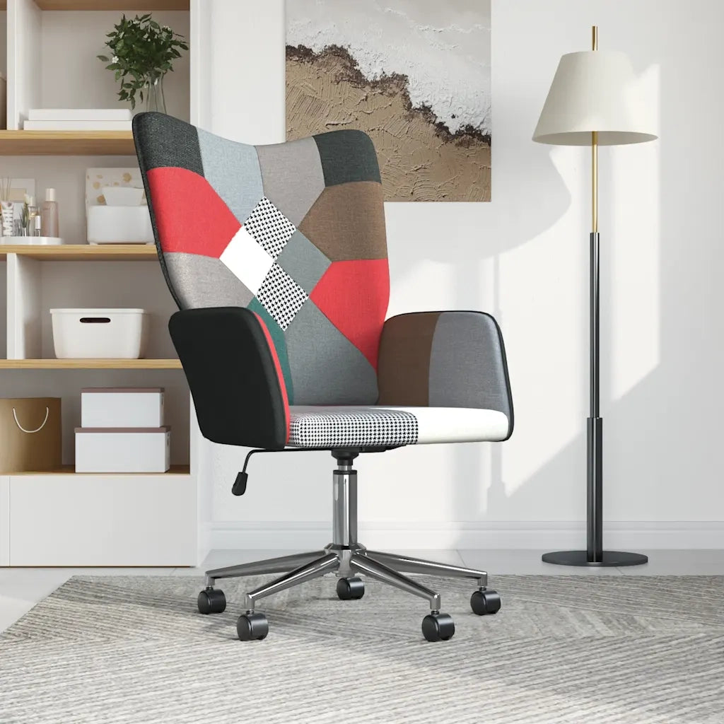 Poltrona | Sedia Relax in Tessuto Patchwork