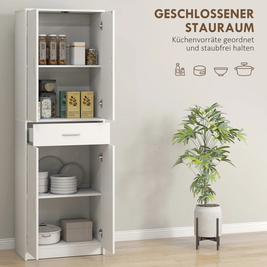 Armadio da cucina ¨C zephmum ¨C bianco, multistrato