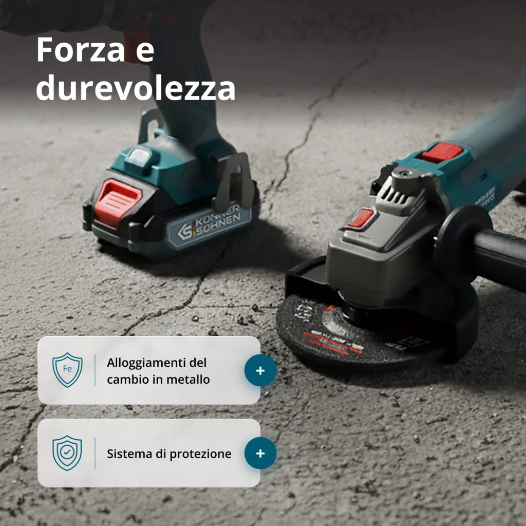 Set Master Senza Fili KS IDAGB 20V SET 1 PLUS