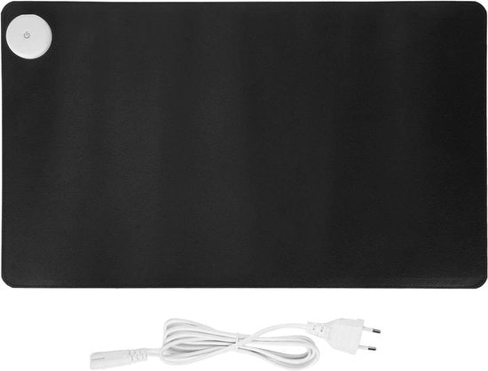 Matita riscaldante manuale 60x36cm con livelli di riscaldamento e impostazione timer - rivestimento PU.
