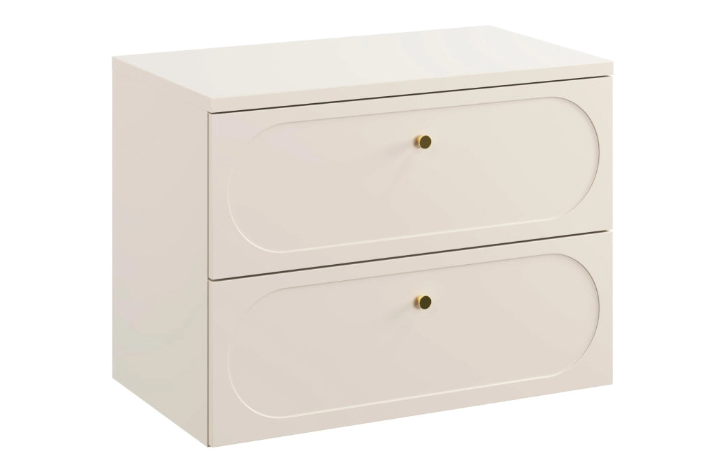 Set mobili bagno 80 cm con piano Donna Sand 80 cm