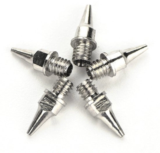 Set di pennelli per aria 5 pezzi 0,2/0,3/0,5 mm