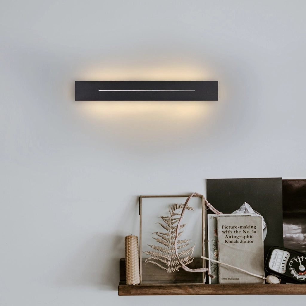 ZMH Applique LED per interni nera 30cm 60cm 100cm