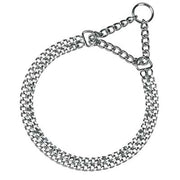 COLLARE A MEZZO STRANGOLO - ACCIAIO NICHELATO CM 45- 3 pezzi
