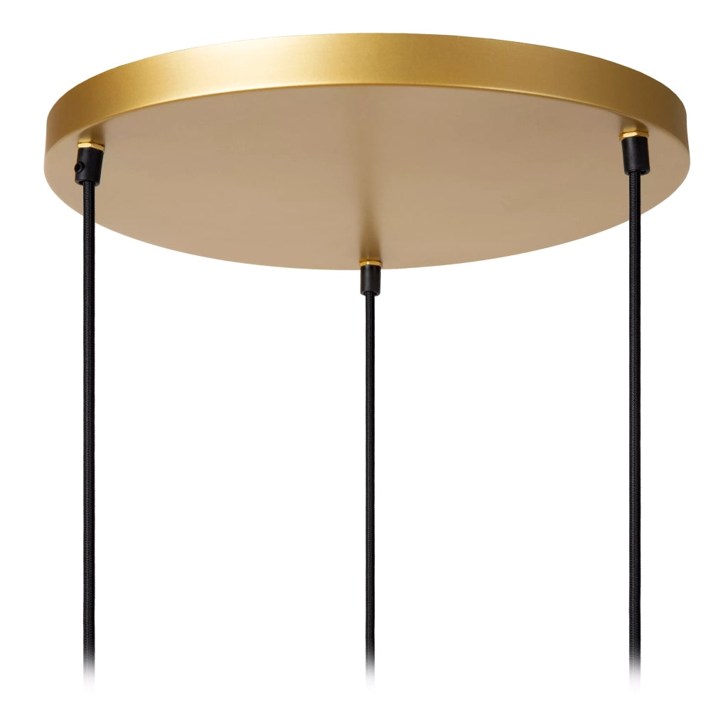 Lampada a sospensione boho tripla TASMAN E27 Lucide