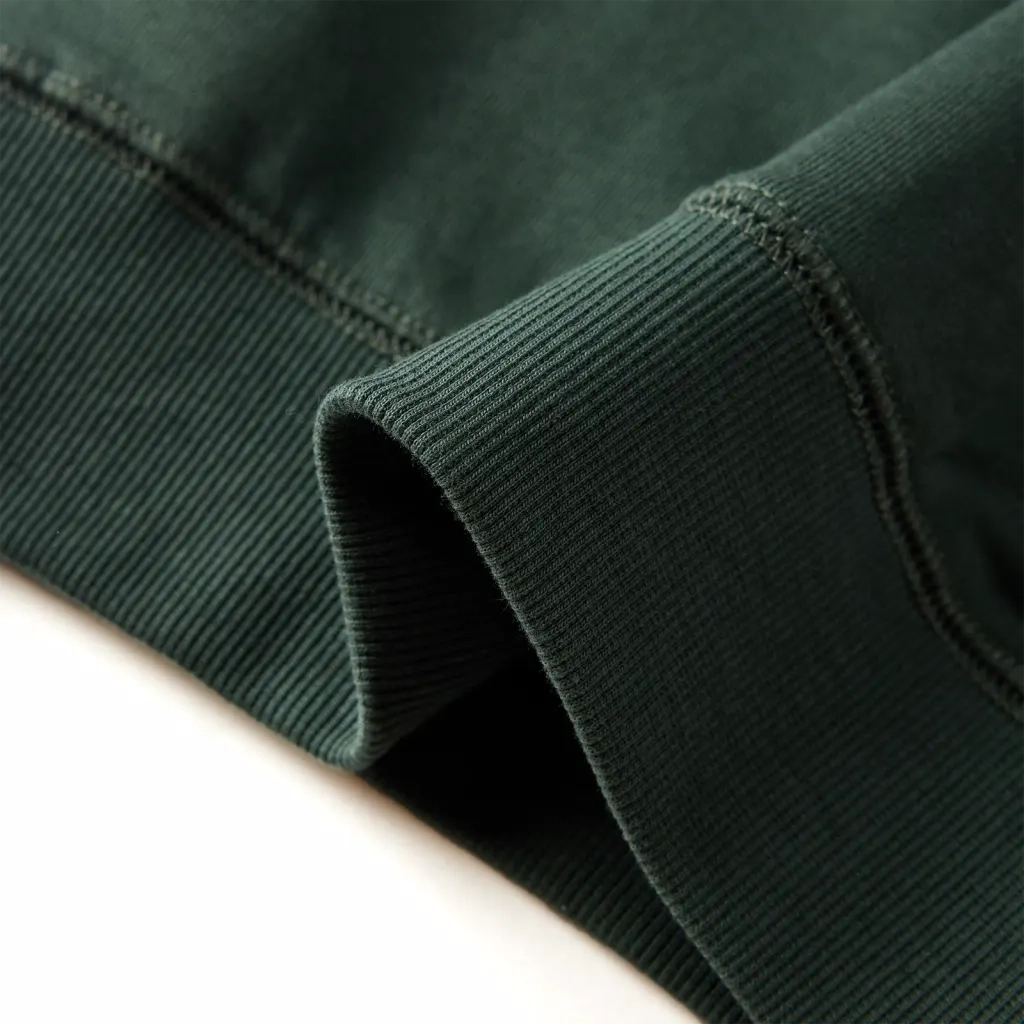 Felpa per Bambini Verde Scuro 104