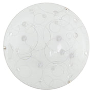 Plafoniera Candellux Astro LED 10W 6500K 30cm bianca