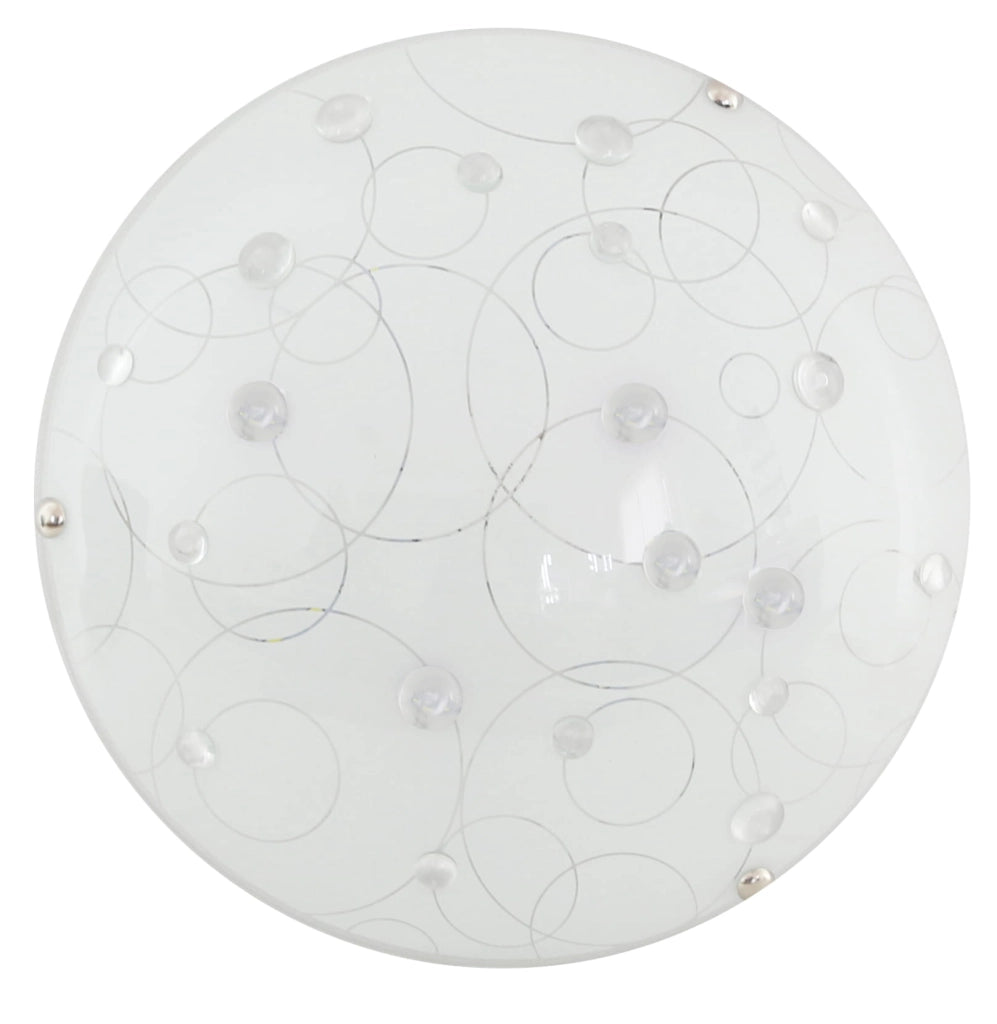 Plafoniera Candellux Astro LED 10W 6500K 30cm bianca