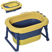 Vasca da bagno pieghevole per bambini ¨C Minimal ¨C 75.3x55.4x43 cm giallo e blu