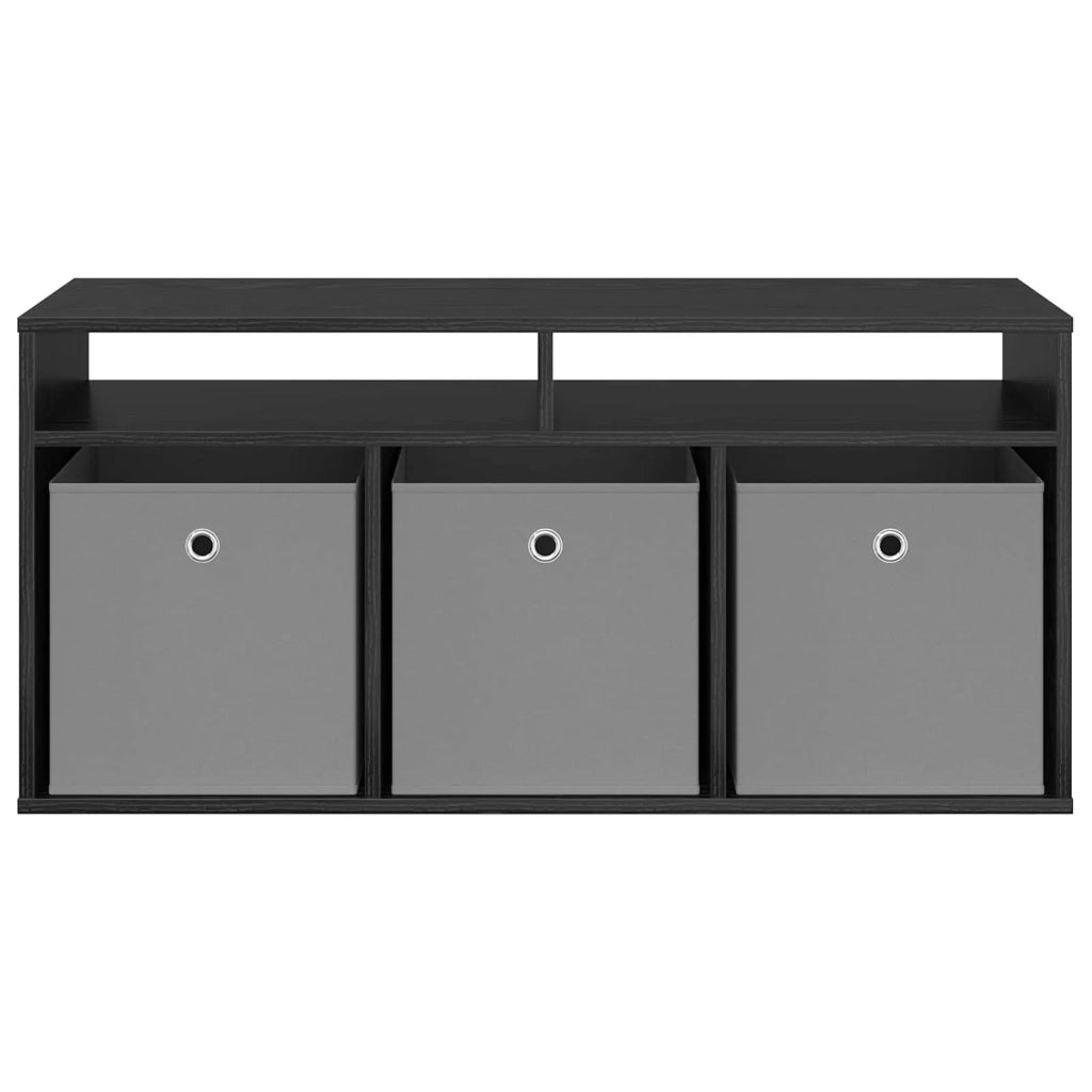 Lowboard con cassetto Rovere Nero 102 x 32 x 48,5 cm 8000589