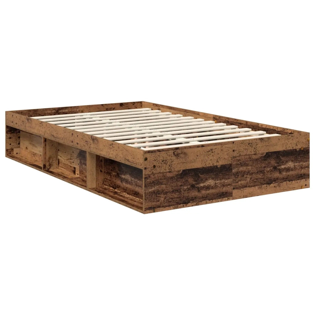 Struttura del letto Legno vecchio 120 x 190 cm Pino massello 3411044