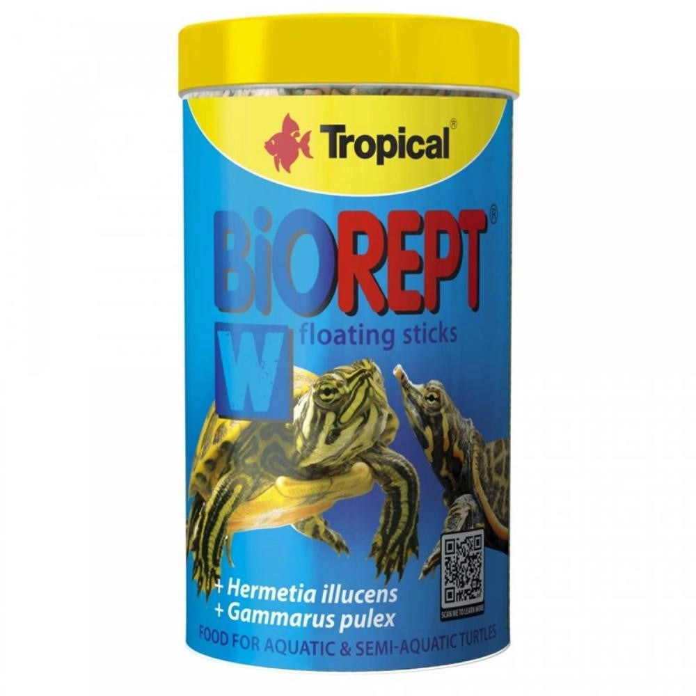 Tropical Biorept W - stick ricchi di ingredienti per tartarughe acquatiche Formato: 1000 ml