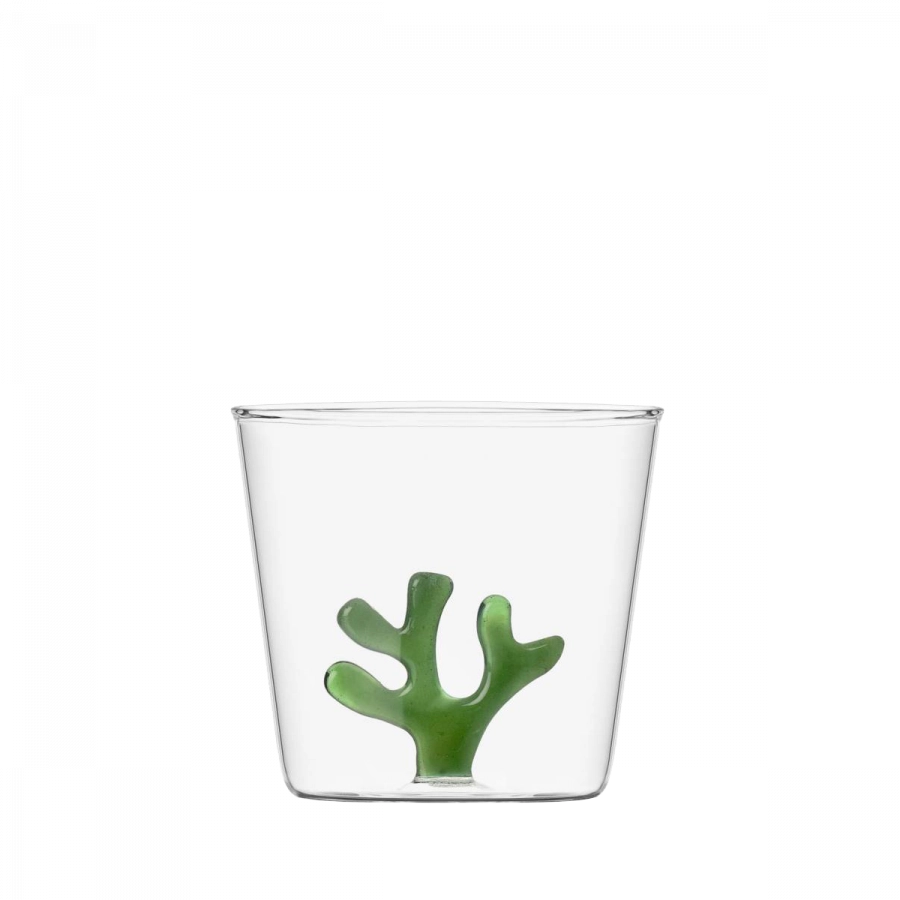 Bicchiere Tumbler Corallo Verde 35cl Coral Reef
