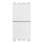 VIMAR ARKE - DUE PULSANTI INDIPEND. NO+NO 10A BIANCO