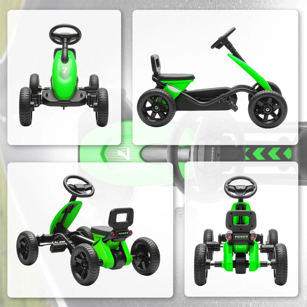Kart a pedali per bambini ¨C zephmum ¨C verde