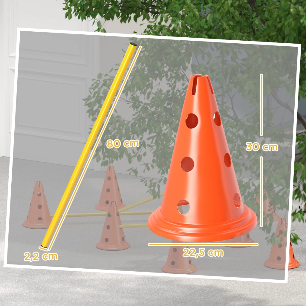 Set Agilit¨¤ Cani ¨C Minimal ¨C 8 Coni 8 Barriere