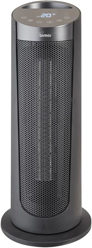 Bimar HP130 Termoventilatore a Colonna Wi-Fi e Bluetooth, Controllo Vocale Compatibile con Alexa e Google Assistant