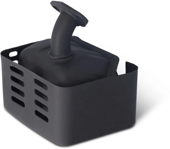 Accessori di scarico in acciaio inox - Set di accessori con anello di chiusura - Adatto per generatori/pompe idrauliche - Demper di potenza per motori a benzina - Qualità eccellente - Dempanatore di rumore