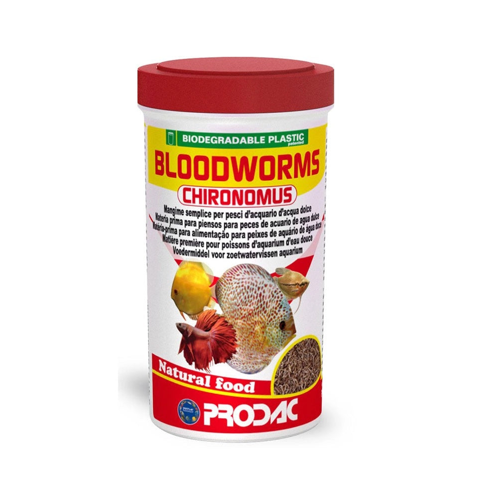 Prodac Bloodworms - Chironomus Liofilizzati Formato: 100 ml