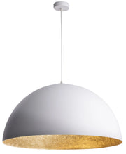 Lampada a sospensione Sfera bianco oro Ø35 E27 Sigma