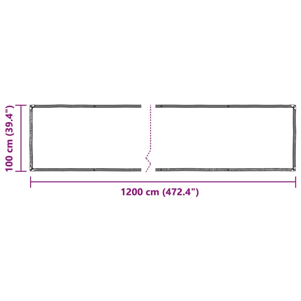 Copertura per Piante Trasparente 1 x 12 m PE 3429308