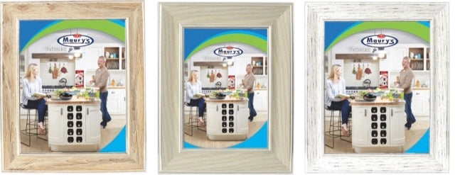 MAURY'S LIVING WOOD PORTA FOTO DA PARETE 15X20CM COLORI ASSORTITI