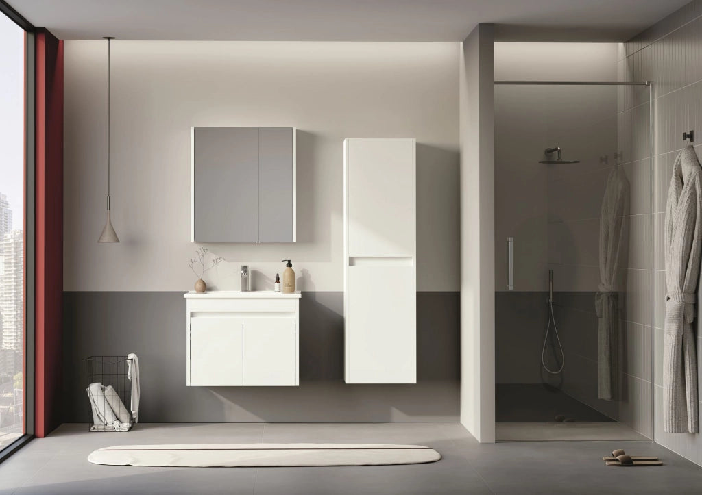 Mobile lavabo "Arno 65" - 65 x 45 x 52 cm - Bianco