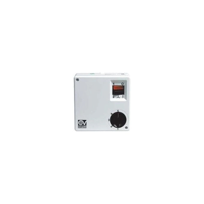 Vortice SCRR5 Regolatore di Velocita' 5 Posizioni per Ventilatori da Soffitto 100W IP20 colore Bianco