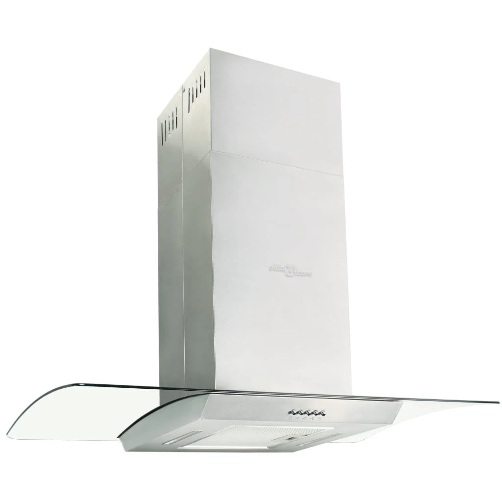 Cappa aspirante a isola in acciaio inox da 90 cm 756 m³/h LED 02_0005865