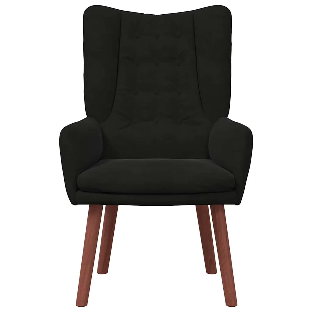 poltrona Nero 63 x 67 x 94 cm Velluto 42001820
