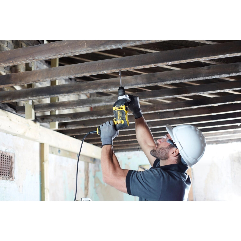 Stanley Fatmax FMEH750K-QS – Trapano a percussione 750 W con mandrino 13 mm e valigetta