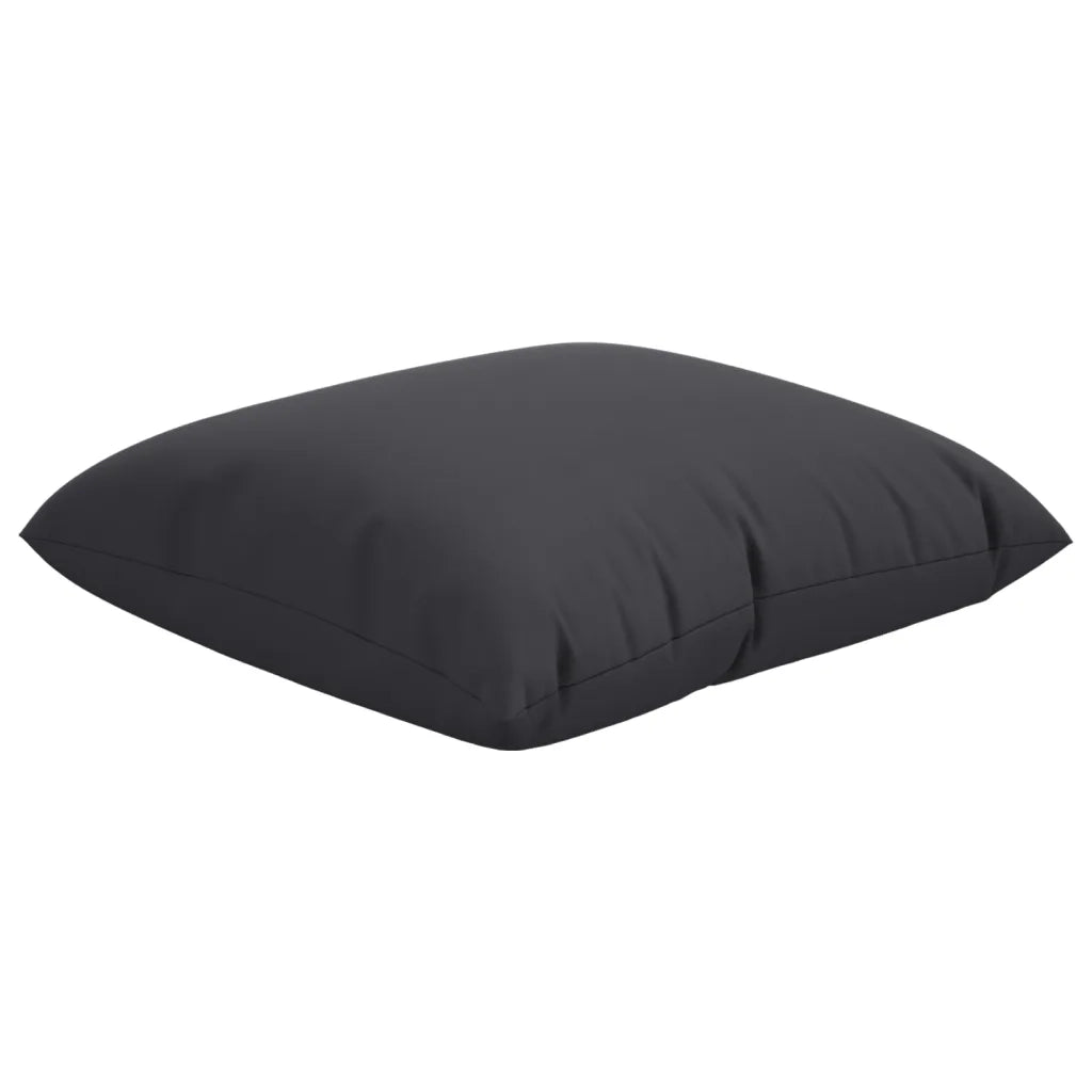 Cuscini per Divano 4 pz Neri 40x40 cm in Tessuto 360366