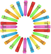 Set di pennarelli solidi da 10 colori - Pennarelli cancellabili - 24 pezzi - Plastica - 0,5 mm punta - Ideali per appunti - Pennarelli colorati