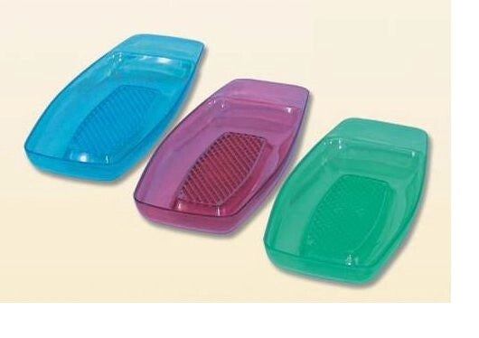 Grattamele grattugia manuale per mele in plastica trasparente colorata
